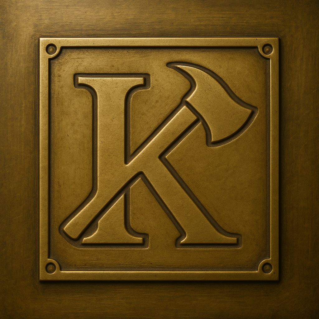 Handmade Waxed Canvas EDC Multi-Tool Pocket Pouch | Rugged Compact Organizer by KenyonKraft